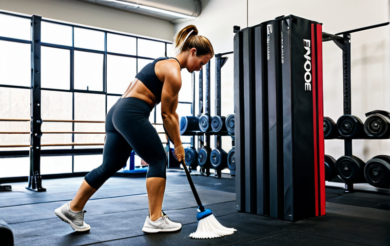크로스핏 박스점프 박스 리뷰 - Group Box Jumps** "A group of athletes, male and female, in a CrossFit gym, participating in box ju...