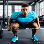 Home 15 프리웨이트 vs 머신웨이트 차이 - **Dynamic Free Weight Training - The Body as an Orchestra:** A determined and powerful male or f...
