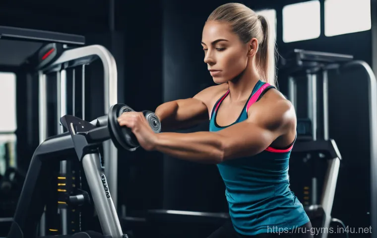 프리웨이트 vs 머신웨이트 차이 - **Dynamic Free Weight Training - The Body as an Orchestra:** A determined and powerful male or f...